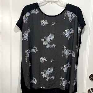 Dark Floral Top